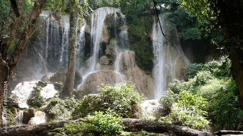 Tad sadao waterfall unseen in Thailand Slow motion scene






















































 photo