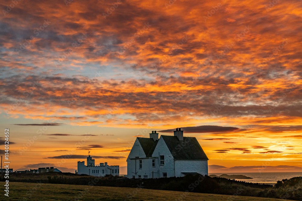Sunset at Rhosneigr Isle of Anglesey Sunset at Rhosneigr Isle of Anglesey