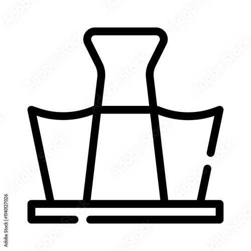 paperclip line icon
