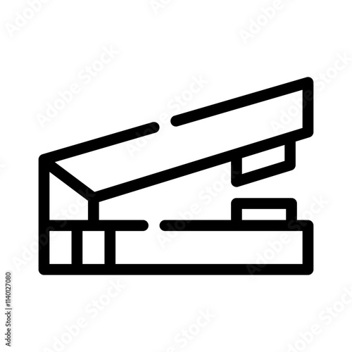 stapler line icon