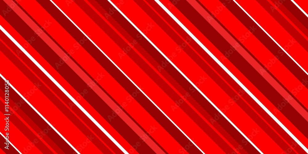 Obraz premium Seamless background with red lines. Merry Christmas. Happy New Year