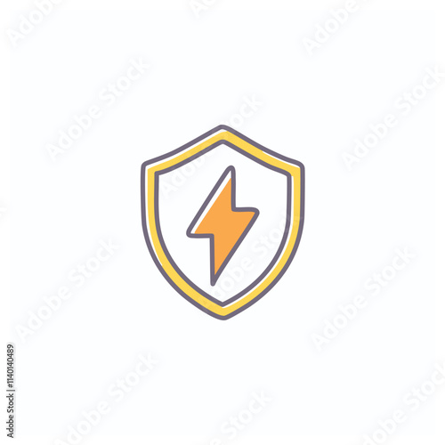 Secure energy shield. Powerful protection symbol. Represents safety and fast energy. Ideal for security and power concepts. Free Download Secure energy shield. Powerful protection symbol. Represents safety and fast energy. Ideal for security and power concepts. - GFXLoad