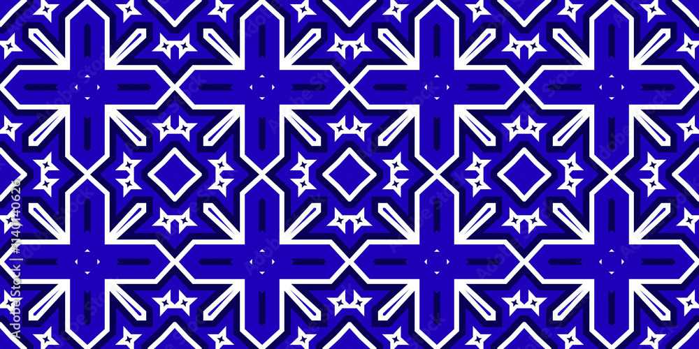 Seamless pattern banner blue and white. Merry Christmas. Happy New Year. Frost and snowflakes pattern Seamless pattern banner blue and white. Merry Christmas. Happy New Year. Frost and snowflakes pattern