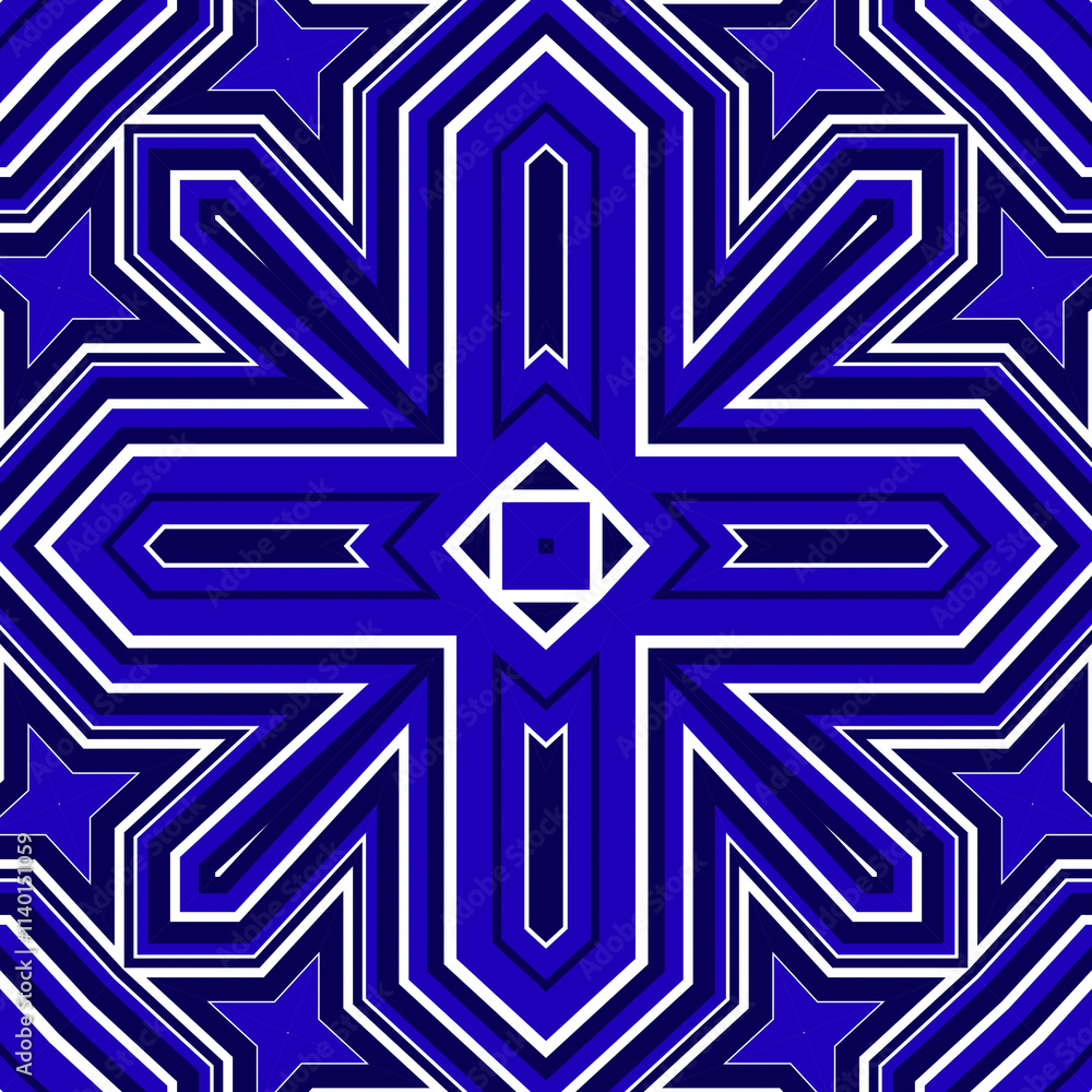 Seamless square pattern blue and white. Frost texture pattern. Merry Christmas. Happy New Year. Seamless square pattern blue and white. Frost texture pattern. Merry Christmas. Happy New Year.