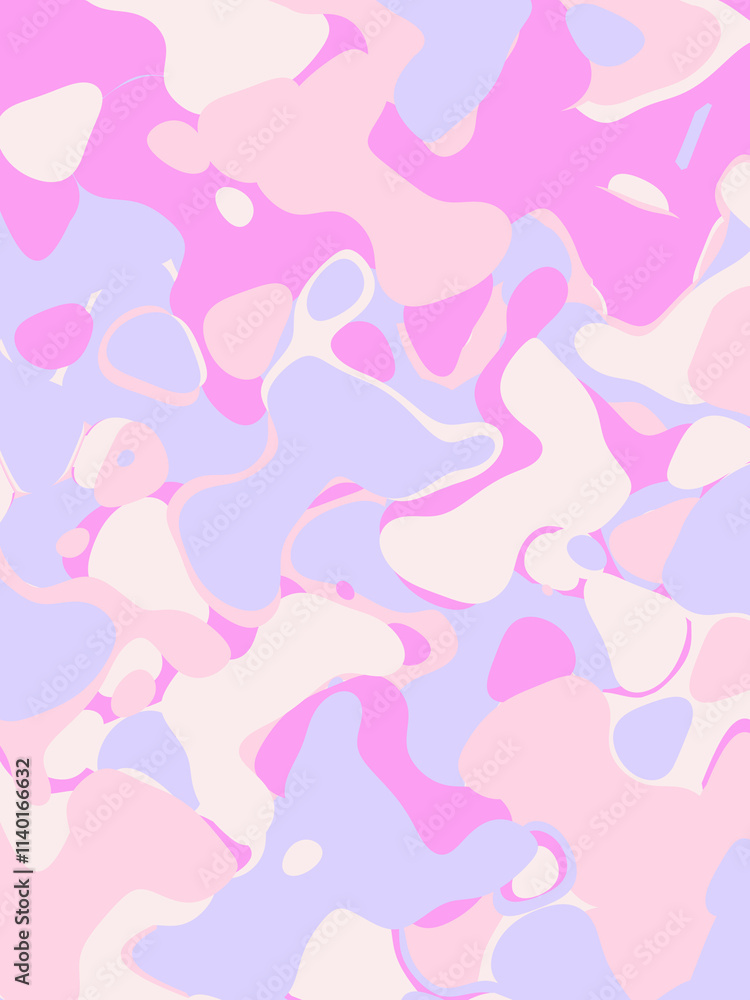 Fototapeta premium Pink purple abstract background. Illustration for banner, poster, card