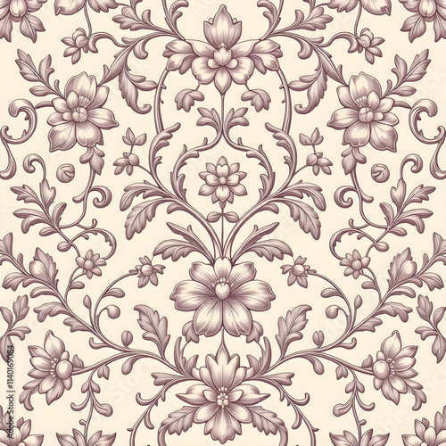 seamless pattern with flowers
