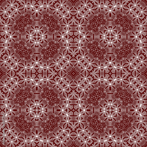 Christmas seamless pattern. Christmas background red. Merry Christmas. Happy New Year.
