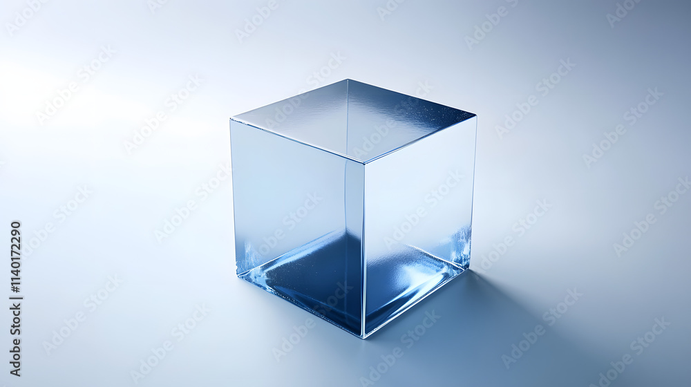 3D rendered transparent cube graphics with blue colors on a light background. Illustration for digital concept or geometry. Visualization for modern perspectives and networks.
3D rendered transparent cube graphics with blue colors on a light background. Illustration for digital concept or geometry. Visualization for modern perspectives and networks.