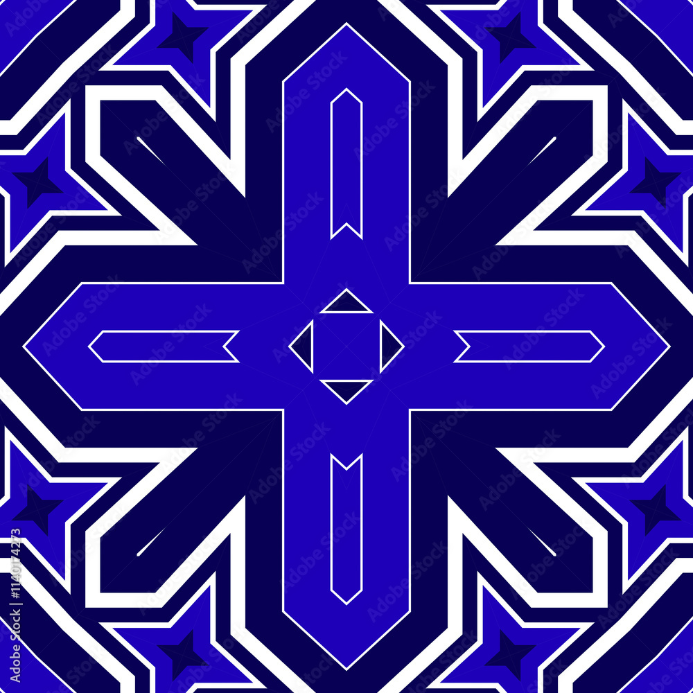 Seamless square pattern blue and white. Frost texture pattern. Merry Christmas. Happy New Year. Seamless square pattern blue and white. Frost texture pattern. Merry Christmas. Happy New Year.