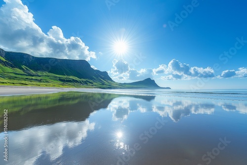 Killalea Beach in Killalea State Park basks under the sun's rays. photo