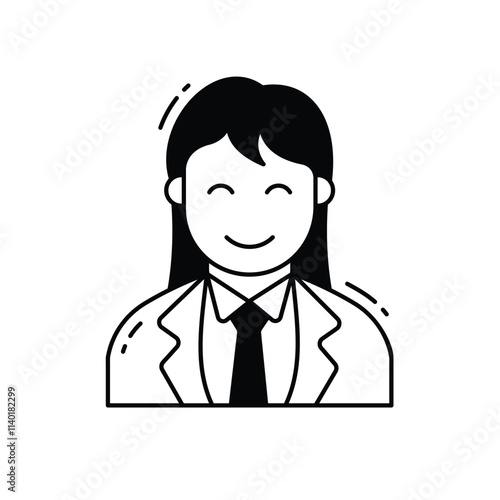 Businesswomen vector icon