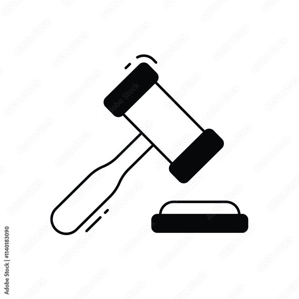 Justice vector icon Justice vector icon