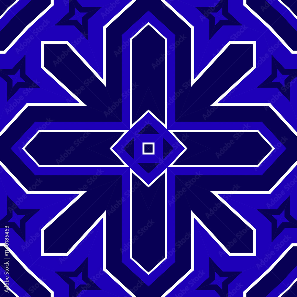 Seamless square pattern blue and white. Frost texture pattern. Merry Christmas. Happy New Year. Seamless square pattern blue and white. Frost texture pattern. Merry Christmas. Happy New Year.