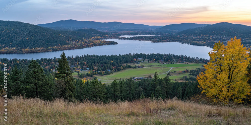 wide-angle mountain, mountains landscape, golden hour wide-angle mountain, mountains landscape, golden hour