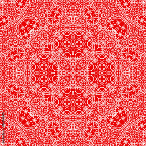 Christmas seamless pattern. Christmas background red. Merry Christmas. Happy New Year.