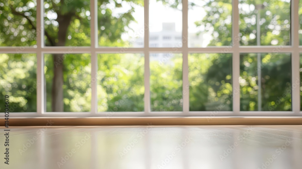 The blurred schoolroom had large glass windows and seating that was meticulously arranged. The blurred schoolroom had large glass windows and seating that was meticulously arranged.