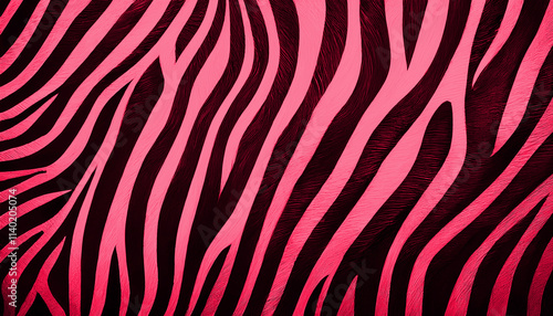 Cool stylish pink animal zebra print zoo theme background wallpaper design
