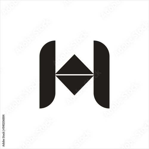 Unique letter H initial icon and creative logo design Free Download Unique letter H initial icon and creative logo design - GFXLoad