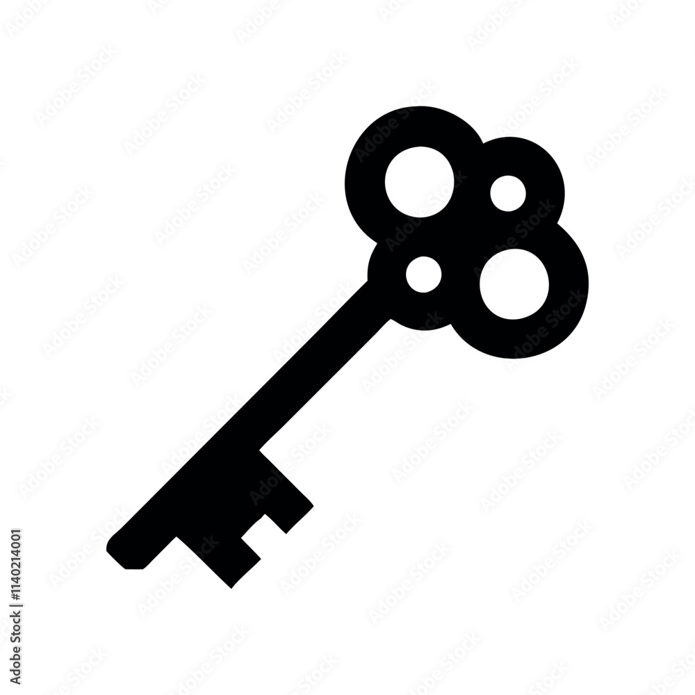 Ornate antique key graphic design, Old key vector house icon logo. Old key silhouette antique lock illustration. Ornate antique key graphic design, Old key vector house icon logo. Old key silhouette antique lock illustration.