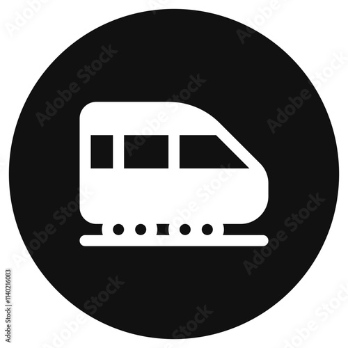 Editable subway train vector icon. Vehicles, transportation, travel. Part of a big icon set family. Perfect for web and app interfaces, presentations, infographics, etc