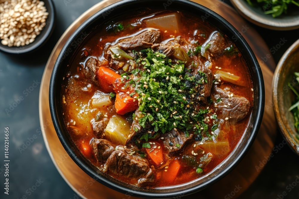 Korean beef broth soup Gomtang Korean beef broth soup Gomtang