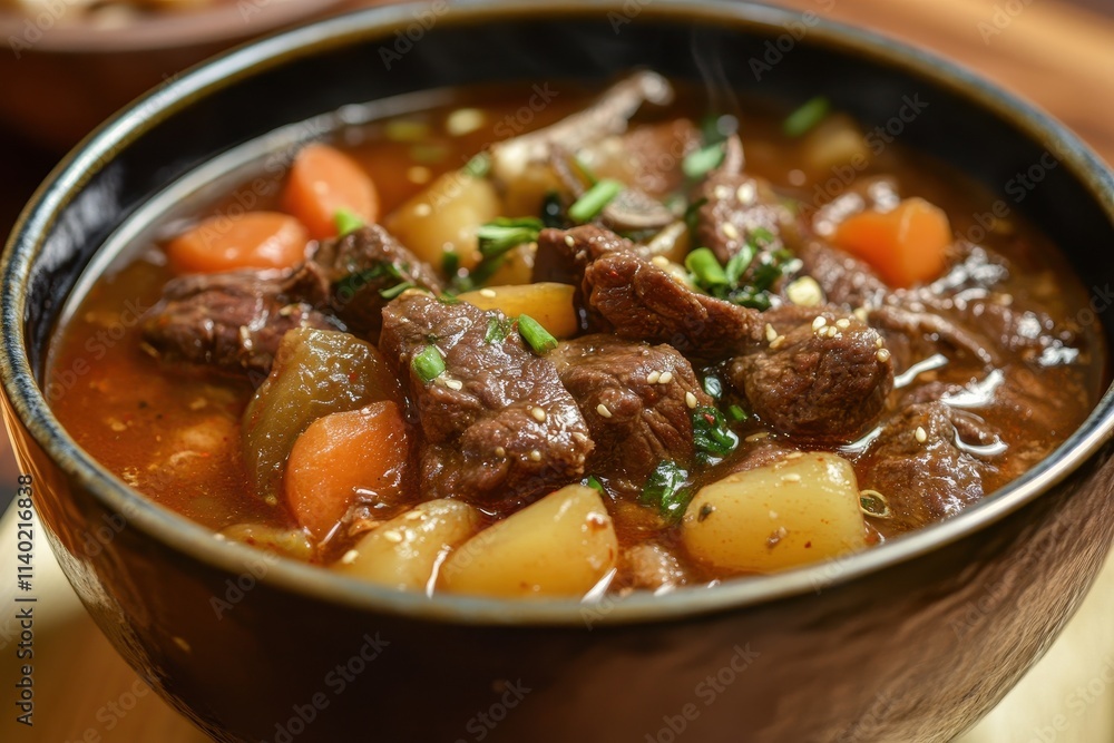 Korean beef soup dish Seolleongtang Korean beef soup dish Seolleongtang