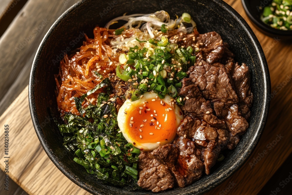Korean beef soup disguised in a test Korean beef soup disguised in a test