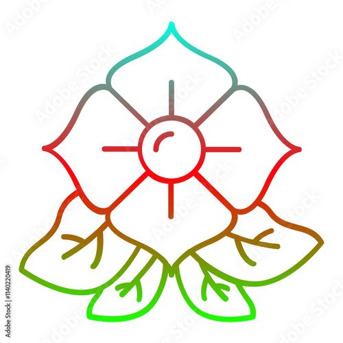 morning glory flowers icon