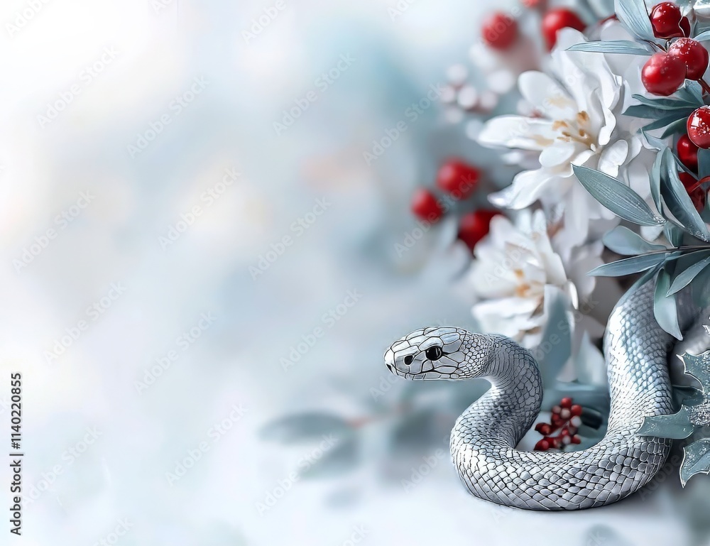Celebrate New Year with Snake