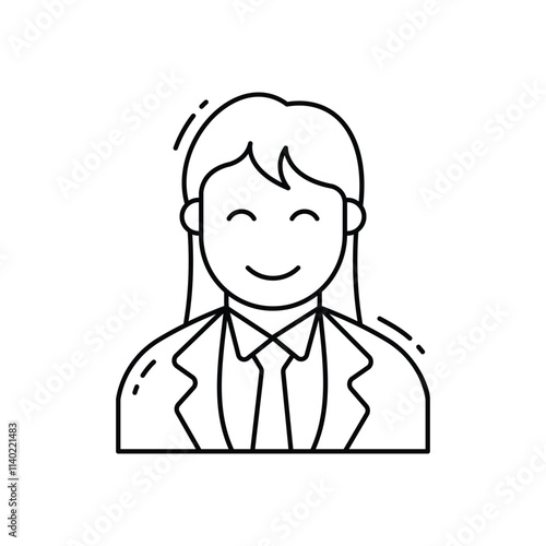 Businesswomen vector icon