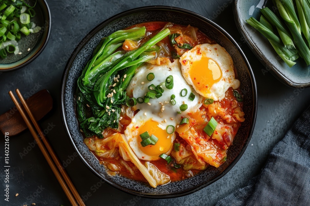 Korean dish kimchi soup Korean dish kimchi soup