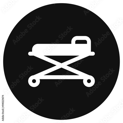 Editable stretcher vector icon. Part of a big icon set family. Perfect for web and app interfaces, presentations, infographics, etc