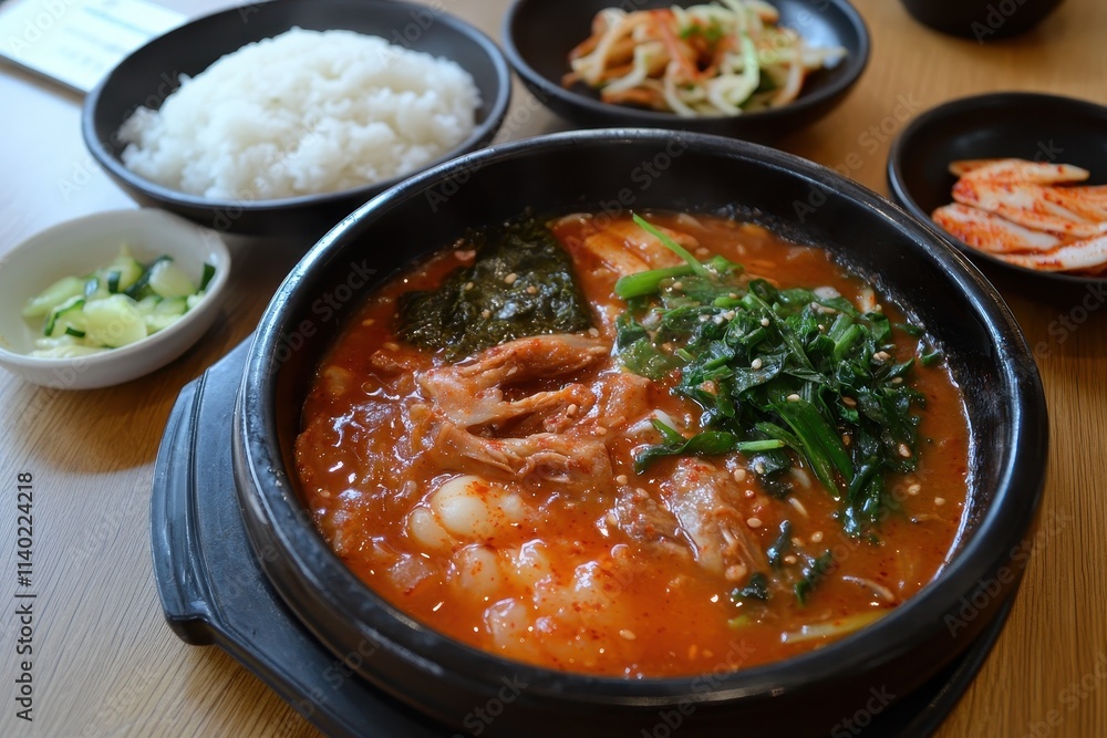 Korean dishes pork feet and bossam Korean dishes pork feet and bossam