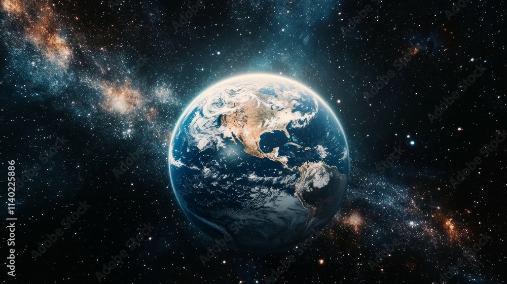 Fototapeta premium outer space,galaxy exploration, cosmic wonders, starry skies
