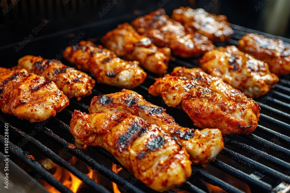 Korean Spicy Grilled Chicken with Flavorful Chicken Korean Spicy Grilled Chicken with Flavorful Chicken