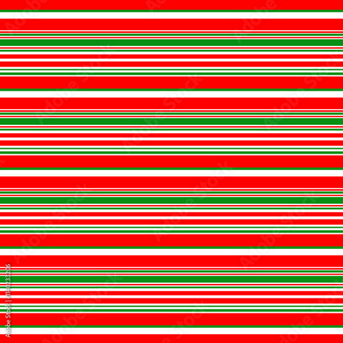 Seamless background with red green lines. Merry Christmas. Happy New Year