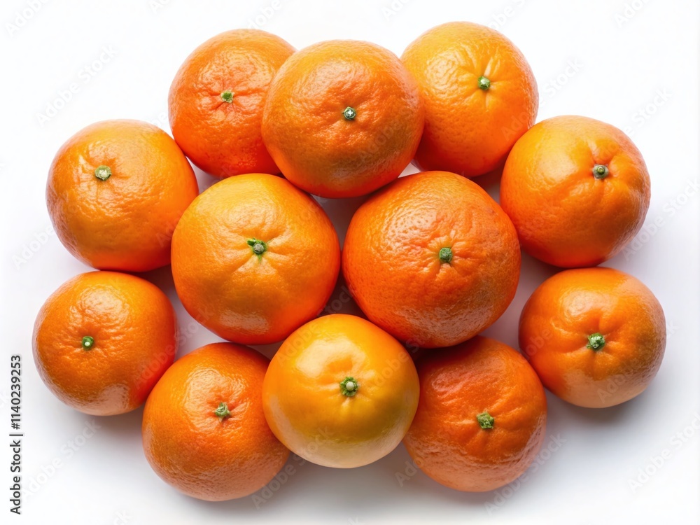 Aerial View Oranges Isolated White Background Clipping Path, High Resolution Stock Photo, Fresh Citrus Fruit, Organic Produce Image Aerial View Oranges Isolated White Background Clipping Path, High Resolution Stock Photo, Fresh Citrus Fruit, Organic Produce Image