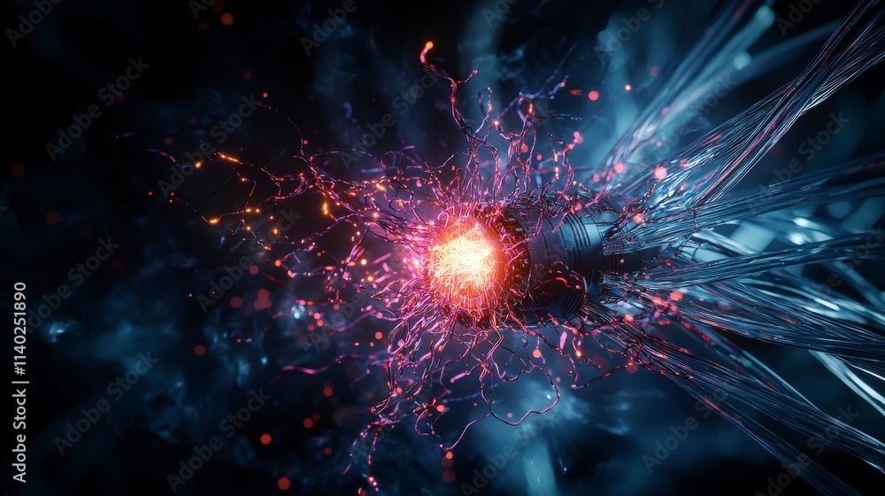 Exploring optical properties of photorealistic renderings digital art abstract environment high-tech viewpoint Exploring optical properties of photorealistic renderings digital art abstract environment high-tech viewpoint