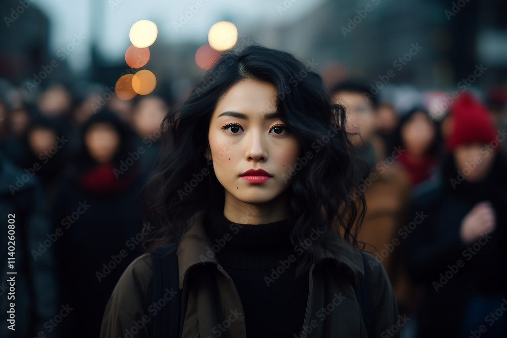 AI generated photo of women march protests and demonstration AI generated photo of women march protests and demonstration