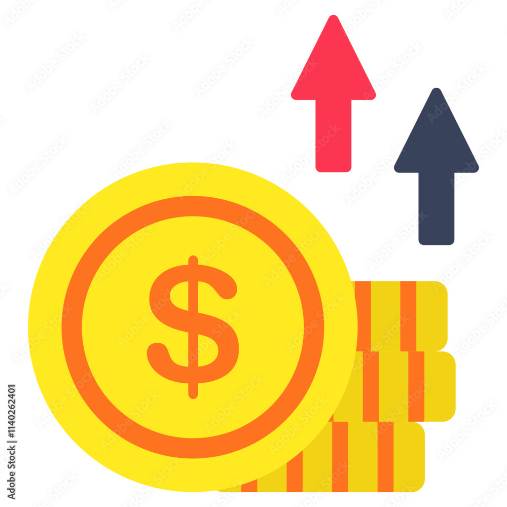 Premium design icon of high dollar value Premium design icon of high dollar value