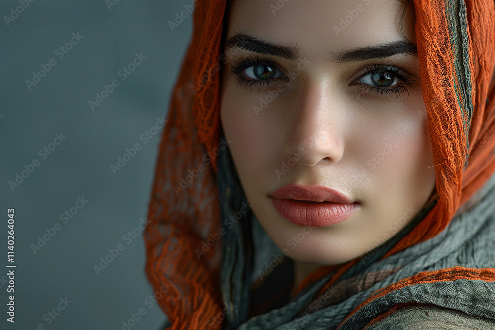 AI generated image of woman in a hijab AI generated image of woman in a hijab