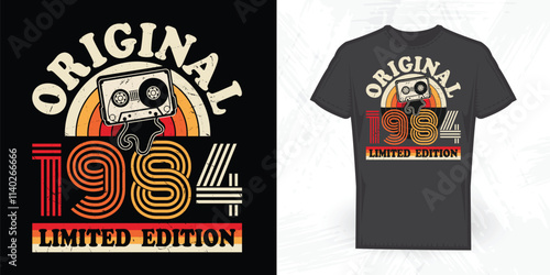 Funny Music Cassette Lover Vintage Mixtape T-shirt Design