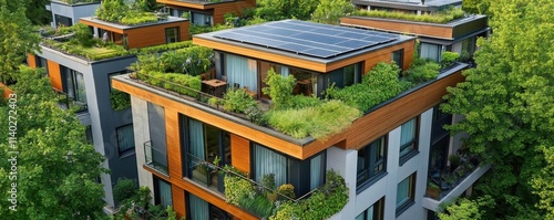 Modern Apartment Complex Wi...