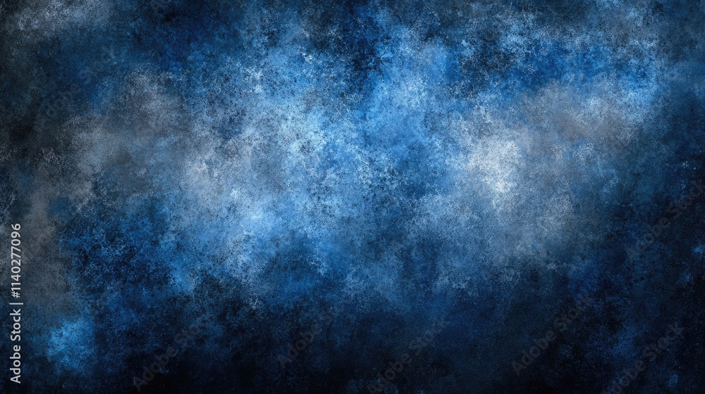 Obraz premium Abstract Blue and Gray Texture with Soft Cloud-Like Patterns