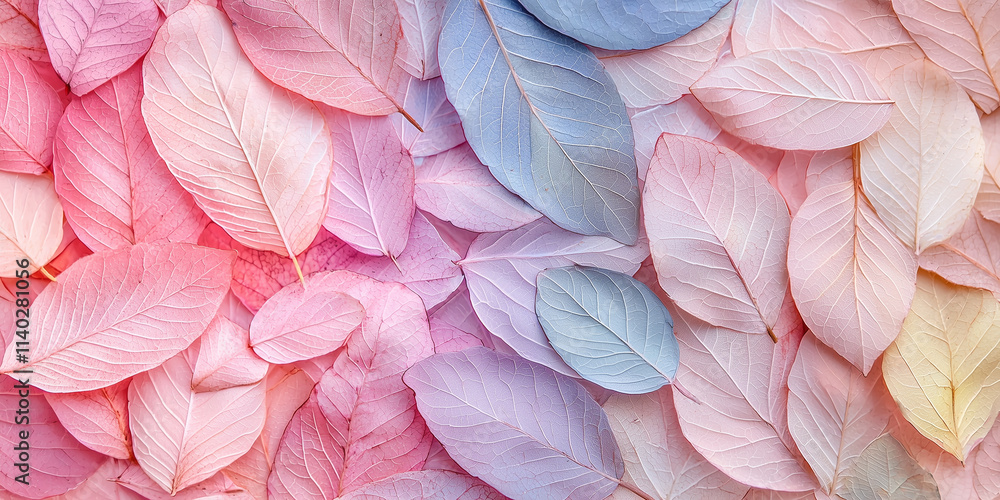 Leaves background in pretty pastel colors. A still life photograph of some pastel colours dried pressed leaves forming a casual light and airy back ground. Colorful and fresh nature back grounds image Leaves background in pretty pastel colors. A still life photograph of some pastel colours dried pressed leaves forming a casual light and airy back ground. Colorful and fresh nature back grounds image