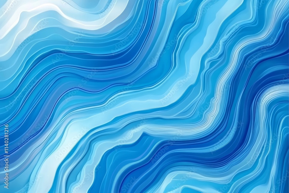 Abstract blue wavy marble texture background. Abstract blue wavy marble texture background.