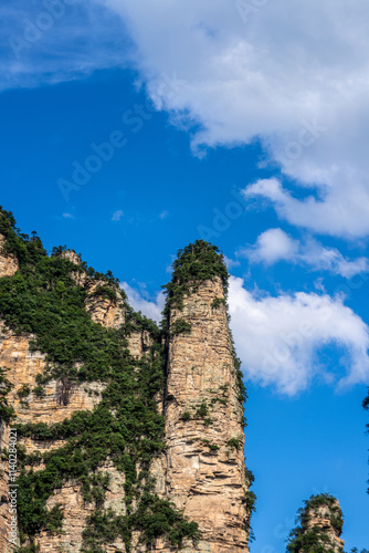 Zhangjiajie scenic area in Hunan Province, China