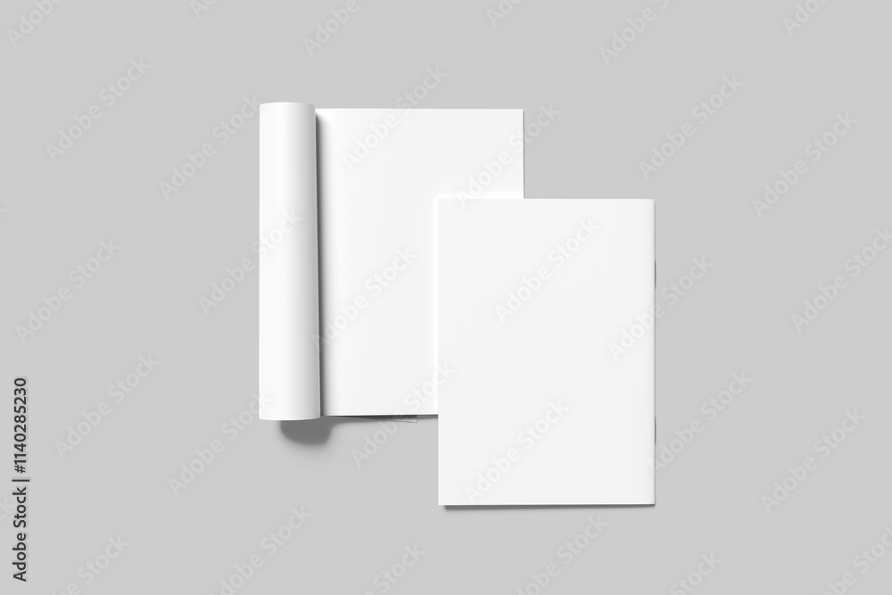Blank a4 catalog white Blank a4 catalog white