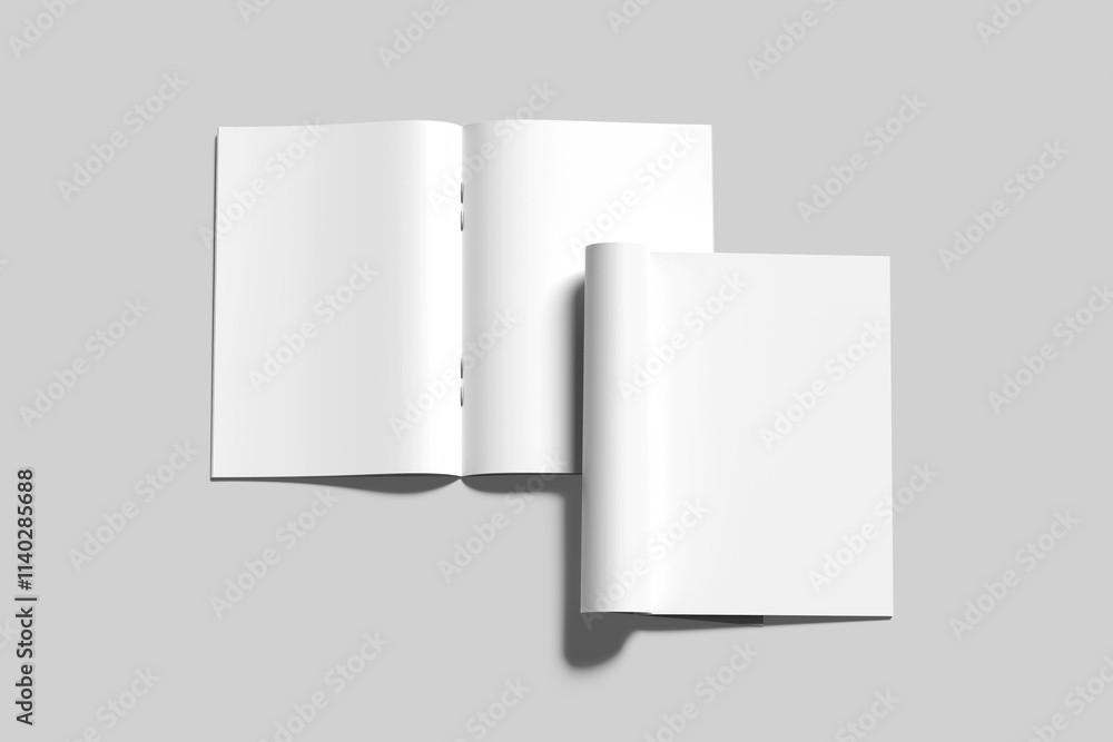Blank a4 catalog white Blank a4 catalog white