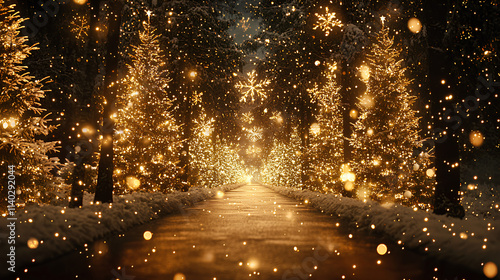 Golden Christmas Elegance
